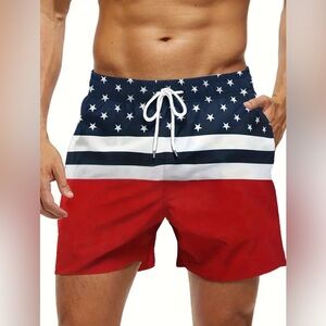 🇺🇸 MENS STARS ‘N STRIPES BOARD SHORTS